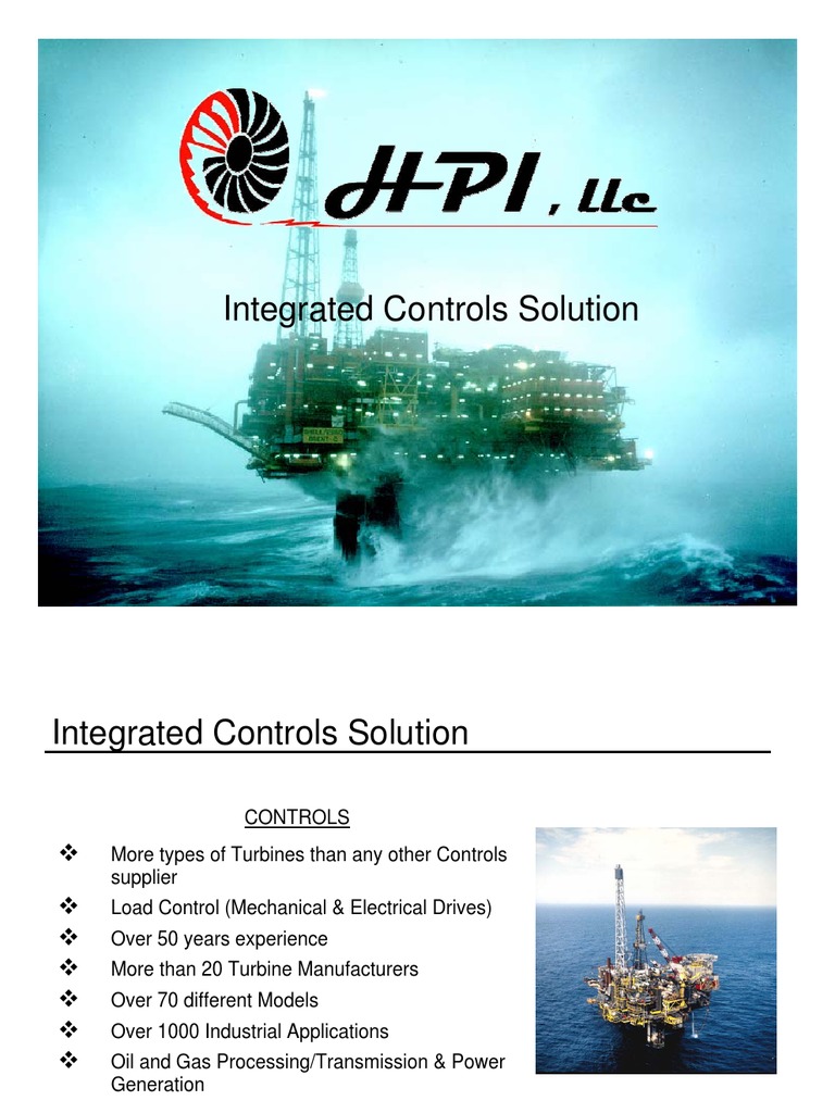 Integrated Controls Solution | PDF | Gas Turbine | Turbine