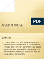 Sensor de Oxigeno