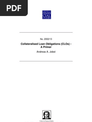 Clo Primer Collateralized Debt Obligation Securitization
