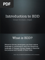 BDD at Cisco