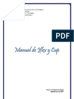 Manual Jflex y Cup