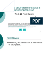CNS 320 Week10 Final Review