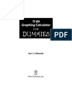TI-89 Calculator for Dummies