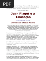 Epistemologia - Jean Piaget