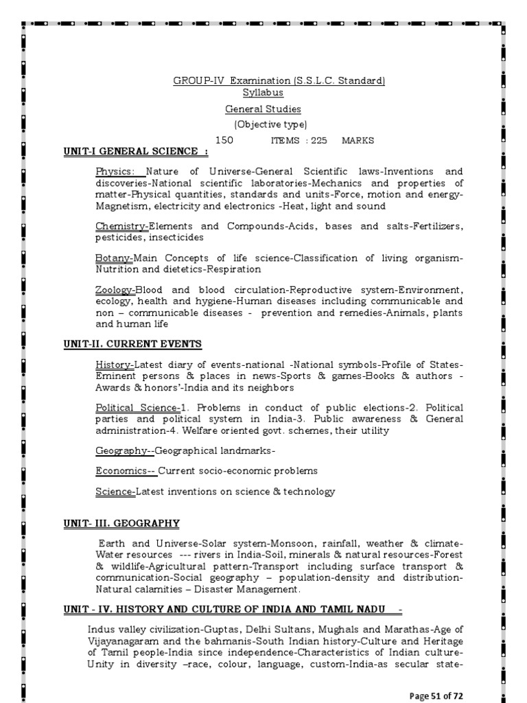 New Syllabus Group IV Services | PDF