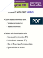 Temperature Measurement Standards Guide