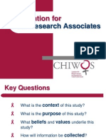 Introduction to Chiwos - May 14, 2013