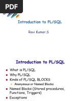 SQL Introduction by Ravi