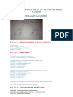Configuración Básica Router Cisco 1841