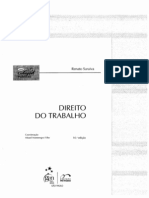 Direito Do Trabalho para Concursos Públicos, 10 Ed. (2009) - Renato Saraiva