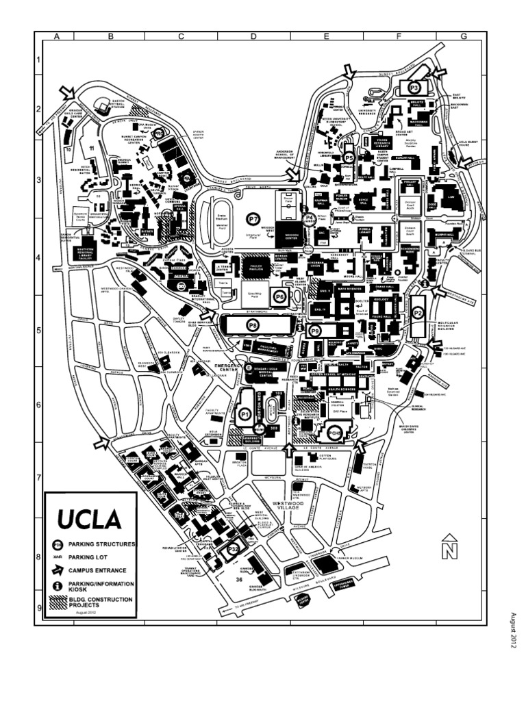 Ucla Map Ucla Campus Map California Usa vrogue.co