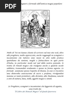 Preghiere Riti E Scongiuri
