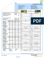 Cable ID: P10J Test Summary: PASS: Headroom: 1.8 DB (NEXT 36-45) Test Limit: TIA Cat 6 Channel