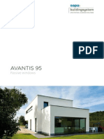 Download ProductBrochure Avantis 95 aluminium Passive Windows by Sapa Building System by Sapa Building System SN146045799 doc pdf