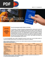 Boletim PED-RMBH Dezembro12