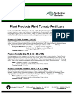 Plant Products Field Tomato Fertilizers