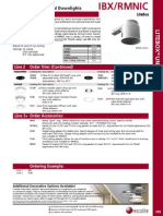 Features: 6" IC Rated Universal Downlights