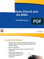 The Catholic Church and The Bible