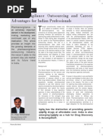 Pharmacovigilance Outsourcing and Career Advantages For Indian Professionals