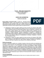 2013 Aviso Direitosdesubscrionp PDF