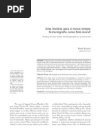 KNAUSS, Paulo. “Uma história para o nosso tempo. Historiografia como fato moral