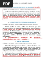 A evolução da revelação divina