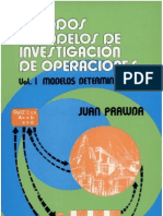 Metodos y Modelos de Investigacion de Operaciones