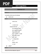 Download Unit3 Logarithms Exercise 34 and Review Exercise3 by Asghar Ali SN146086603 doc pdf