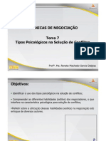 ADM Tecnicas de Negociacao Tema 7 Slides