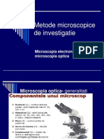 Metode Microscopice de Investigatie