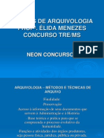 Texto 27 Slide Sobre Arquivologia