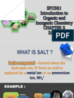 SPC561 - Chapter 3 Salts