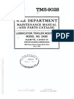 TM 5-9028 Lubricator, TRL MTD, MDL 2430, 1943
