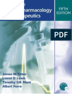 A Textbook of Clinical Pharmacology and Theraputics 5th Ed - J. Ritter, Et Al., (Hodder Arnold, 2008) WW