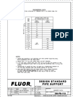 Design Standard Pipe Support: Engineering Data