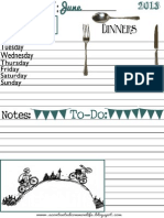 June 2013 File Folder Page