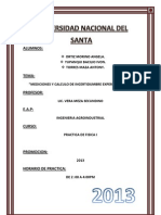 Fisica 1° Informe