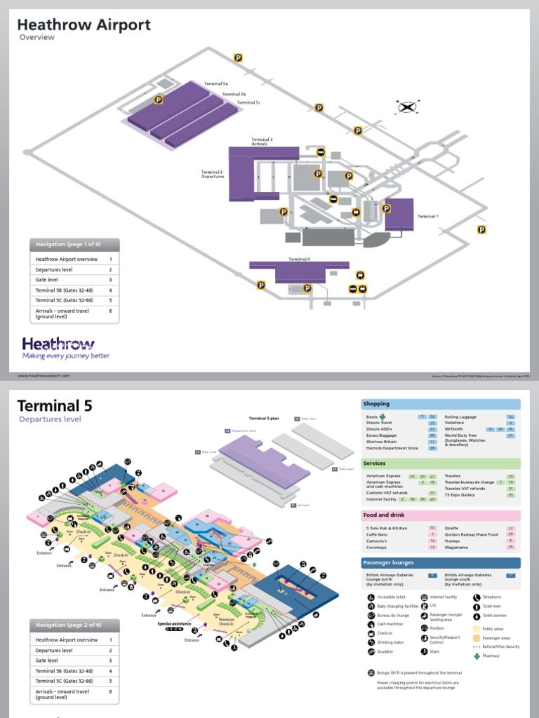 Heathrow T5 Map Airport Lounge Airport