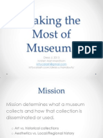 Making The Most of Museums