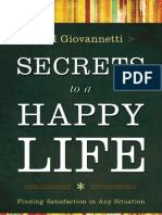 Secrets To A Happy Life