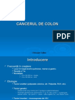 Curs 4 - Cancerul de Colon