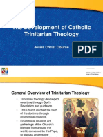 The Development of Catholic Trinitarian Theology: Jesus Christ Course