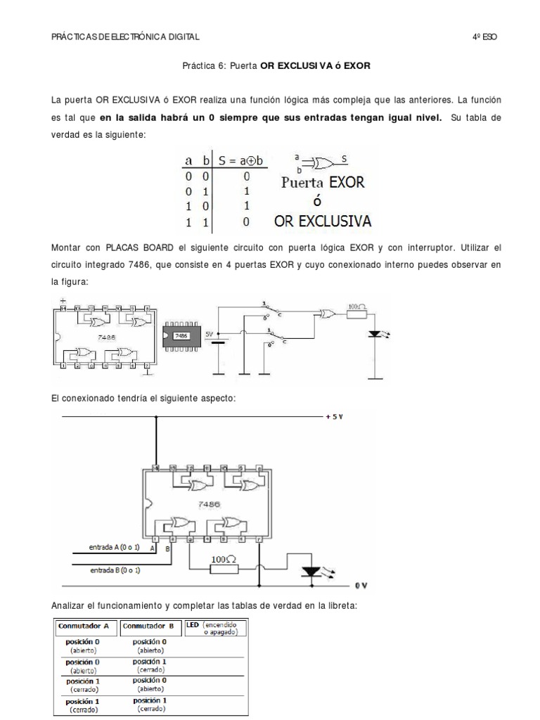 7486 Xor PDF | PDF