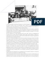 La historia del trabajo en Ecuador está marcada por una serie de atropellos a los derechos humanos de las personas