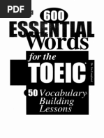 600 Essential Words For The Toeic Testpdf - 