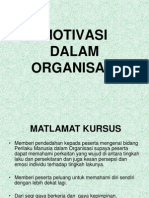 Motivasi DLM Organisasi