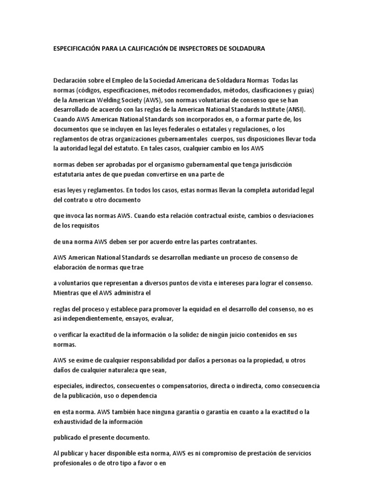 Aws B5.12003 PDF Calidad Prueba (evaluación)