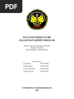 Download Makalah Tugas Dan Peran Guru Dalam Manajeman Sekolah by Zaeni Ali Rosidin SN146228022 doc pdf