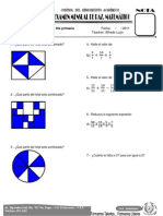 Examen 6to Grado Abril Markam 2011