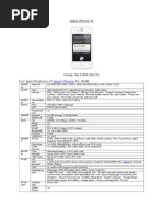 Full Specifications of 4S 16Gb: Apple Iphone